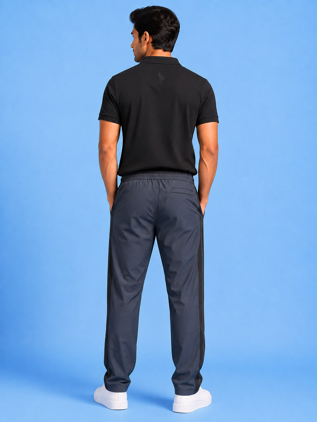 Old Money Polo Signature Trouser (Charcoal Grey)