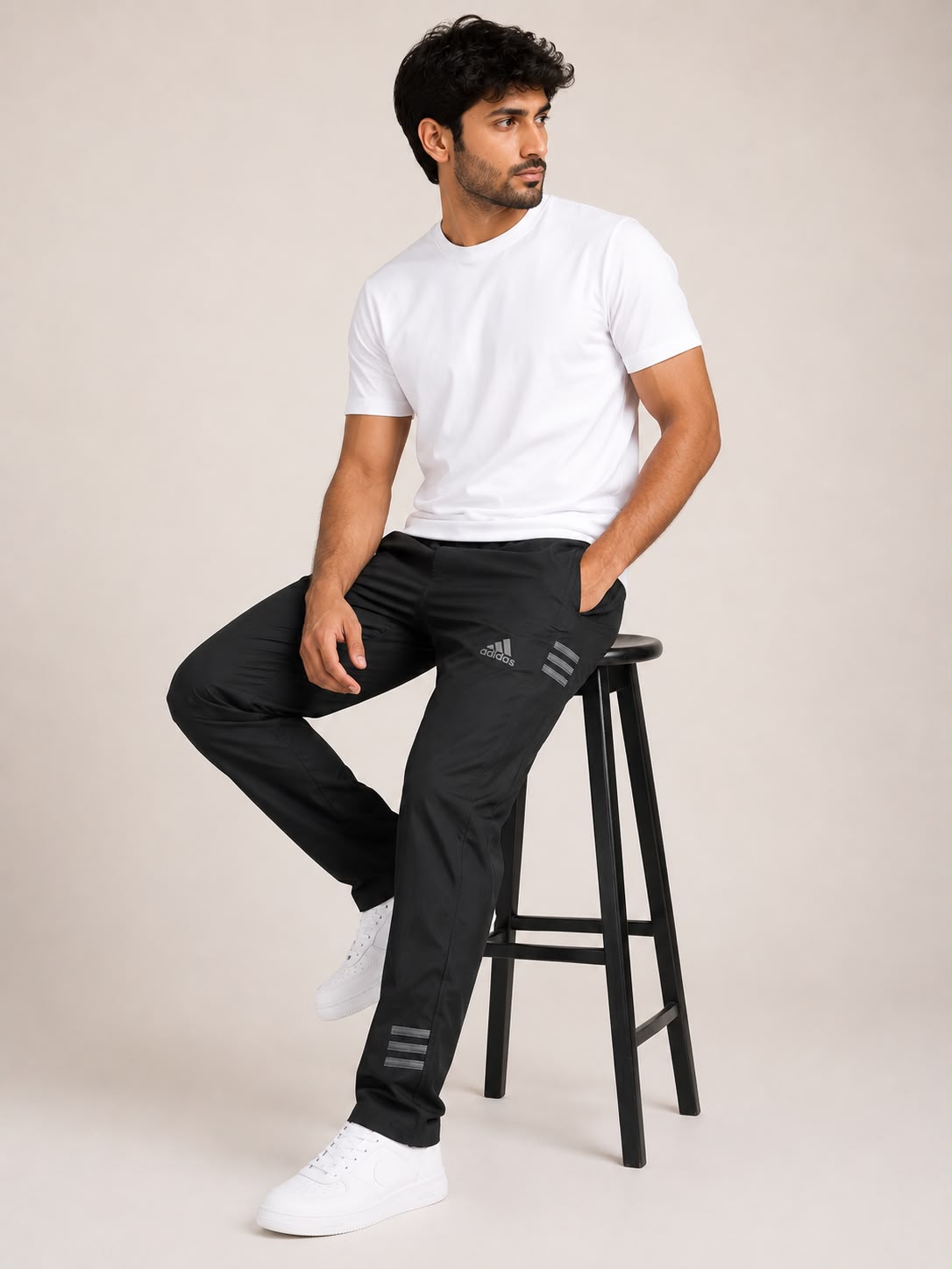 Adidas Dry Fit Trouser (Black)