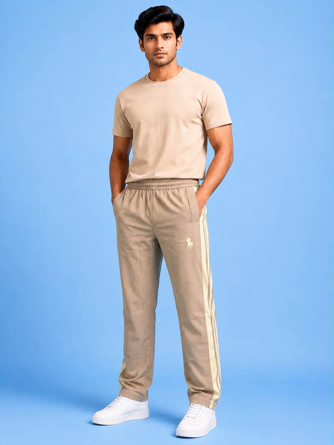 Old Money Polo Signature Trouser (Navy Blue)