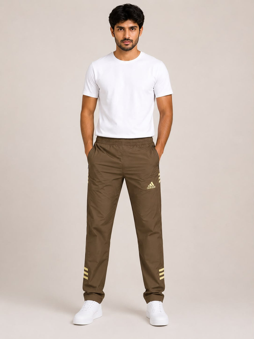 Adidas Dry Fit Trouser (Brown)