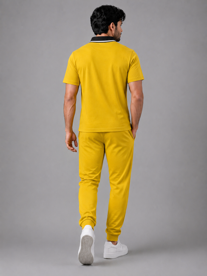 BURBERRY Track Suit (Yellow & Black)