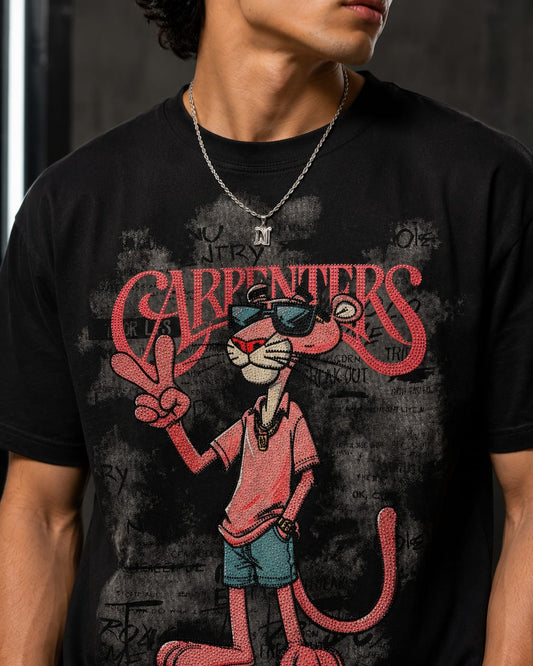 Black Carpenters Graphic T-Shirt | Premium Streetwear