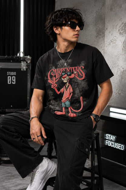 Black Carpenters Graphic T-Shirt | Premium Streetwear