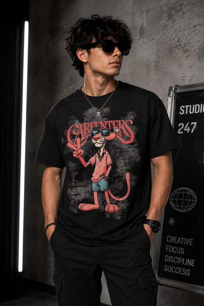 Black Carpenters Graphic T-Shirt | Premium Streetwear