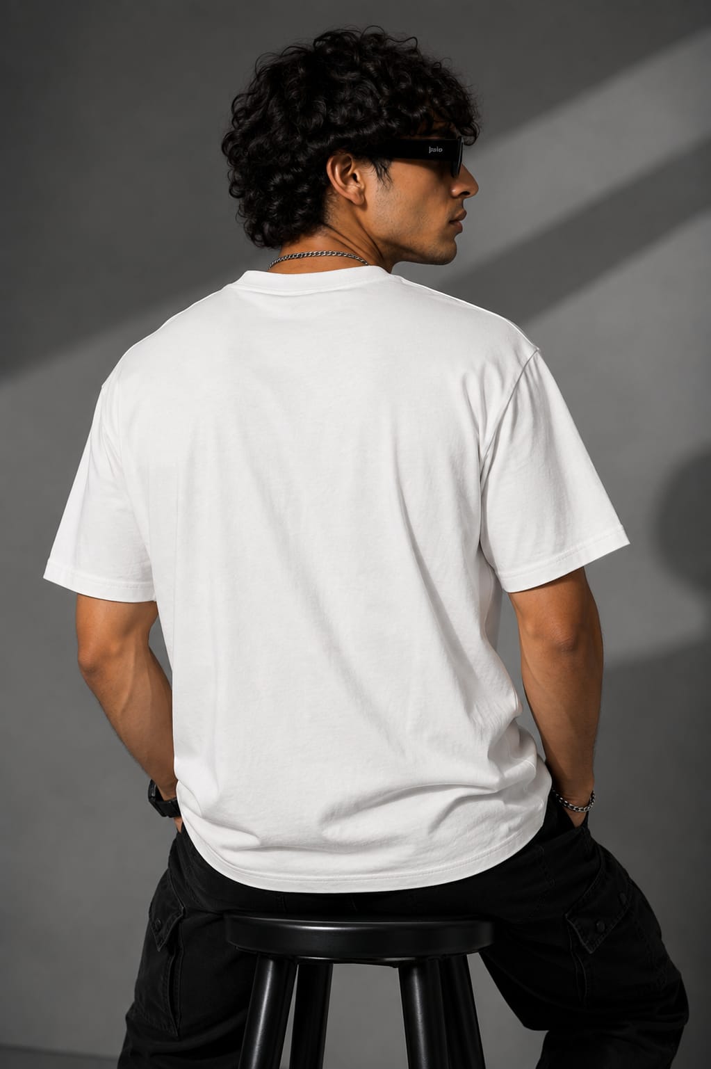 Men’s Black Bear Graphic T-Shirt | Premium Streetwear (White)