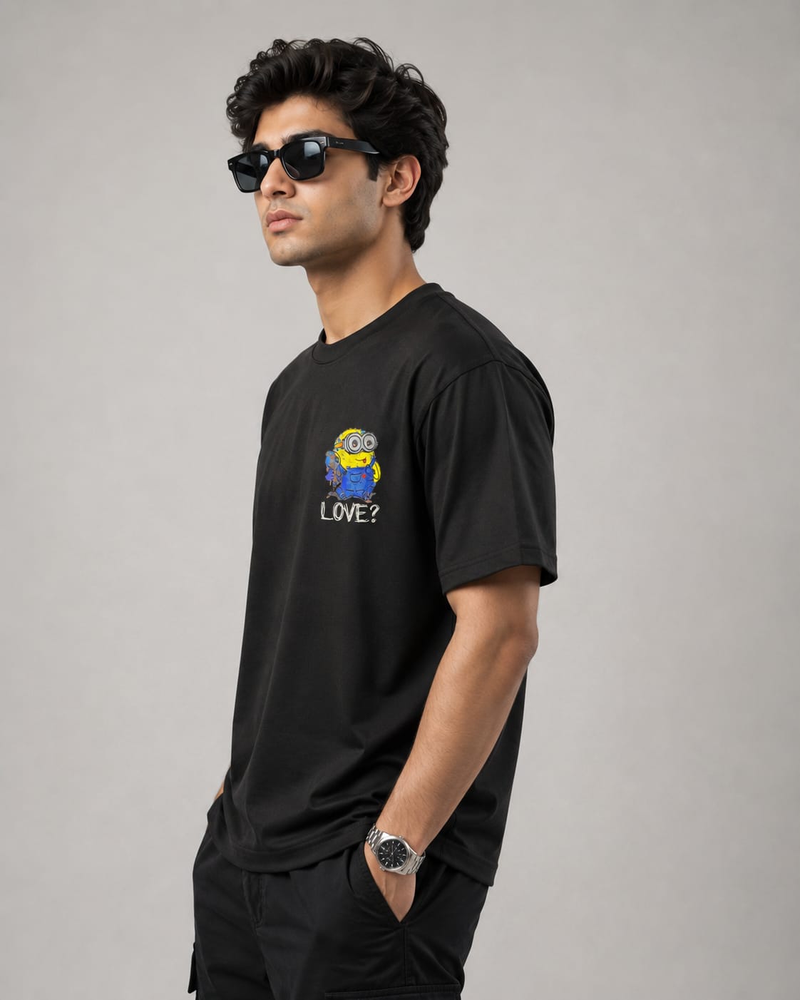 Minion LOVE? T-Shirt (Black)