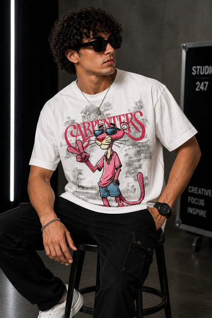 White Carpenters Graphic T-Shirt | Premium Streetwear
