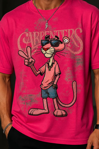 Pink Carpenters Graphic T-Shirt | Premium Streetwear