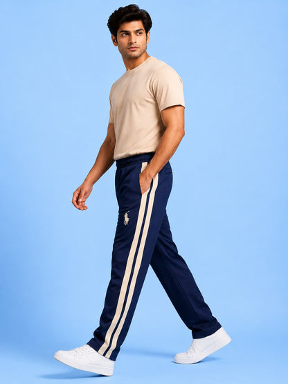 Old Money Polo Signature Trouser (Navy Blue)