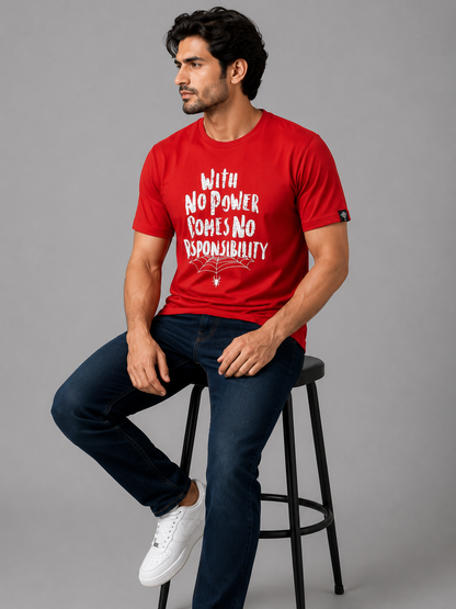 Men's No Responsibility Tee Shirt