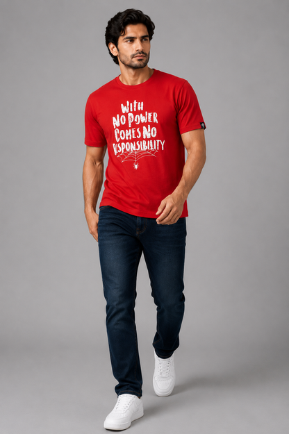 Men's No Responsibility Tee Shirt