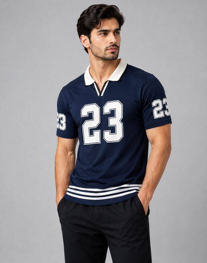 Colar T-Shirt 23 (Navy Blue)